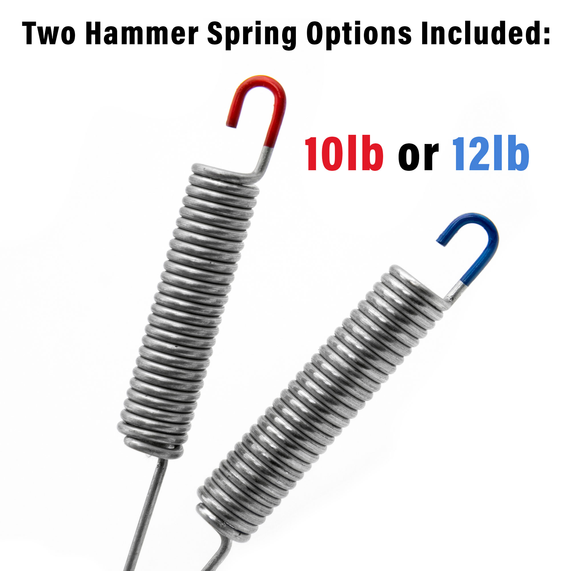 Two spring options for the Trigger spring kit